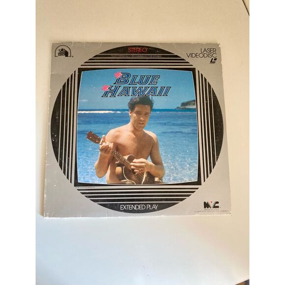 Blue Hawaii Elvis Presley 1981 VTG Laserdisk Extended Play - Picture 1 of 3